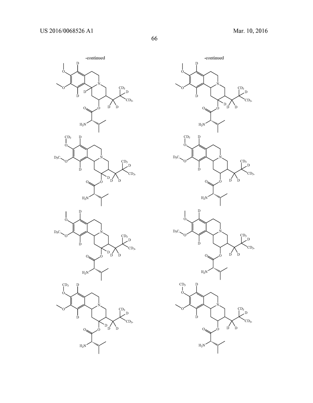 BENZOQUINOLONE INHIBITORS OF VMAT2 - diagram, schematic, and image 67