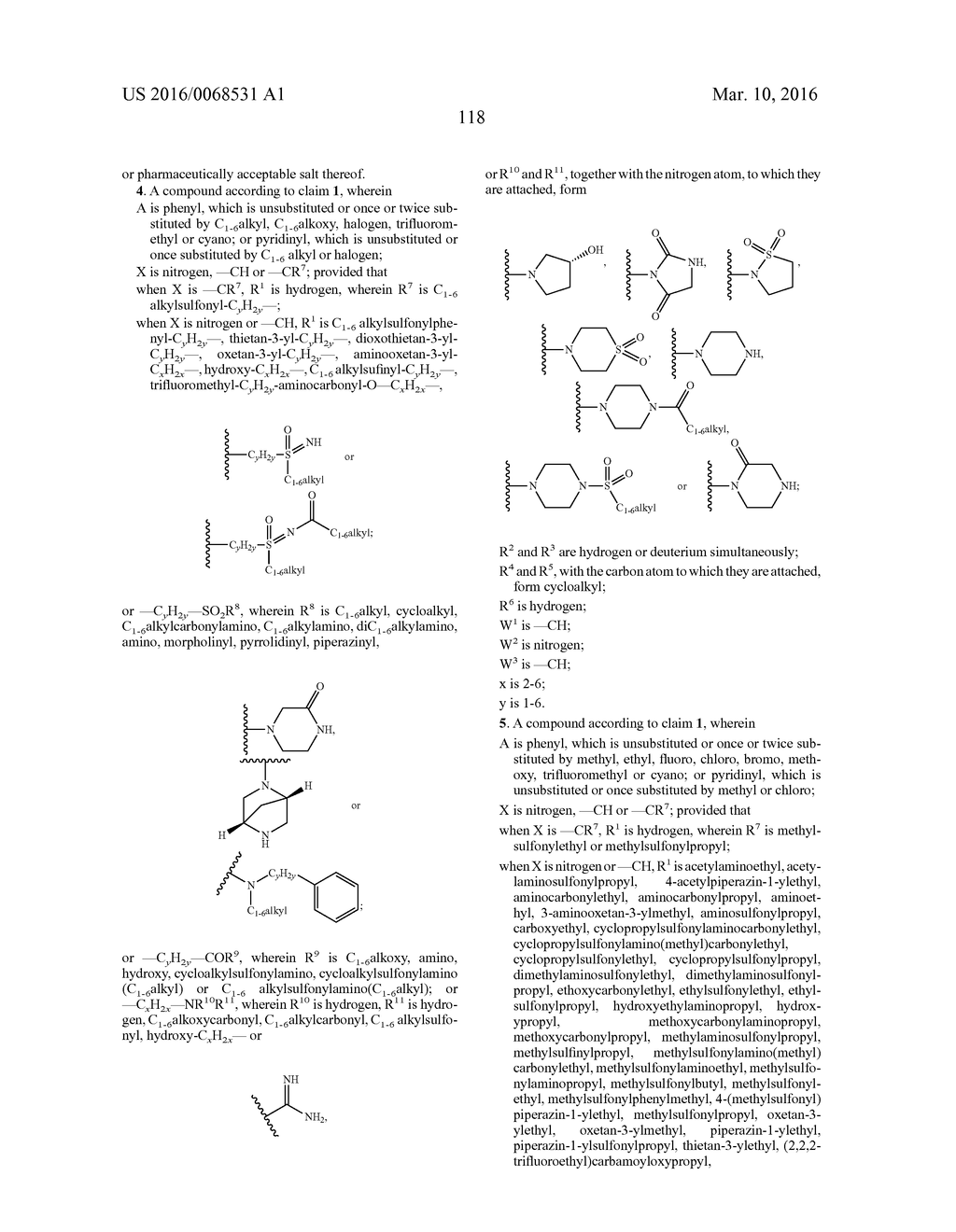 NOVEL AZA-OXO-INDOLES FOR THE TREATMENT AND PROPHYLAXIS OF RESPIRATORY     SYNCYTIAL VIRUS INFECTION - diagram, schematic, and image 118