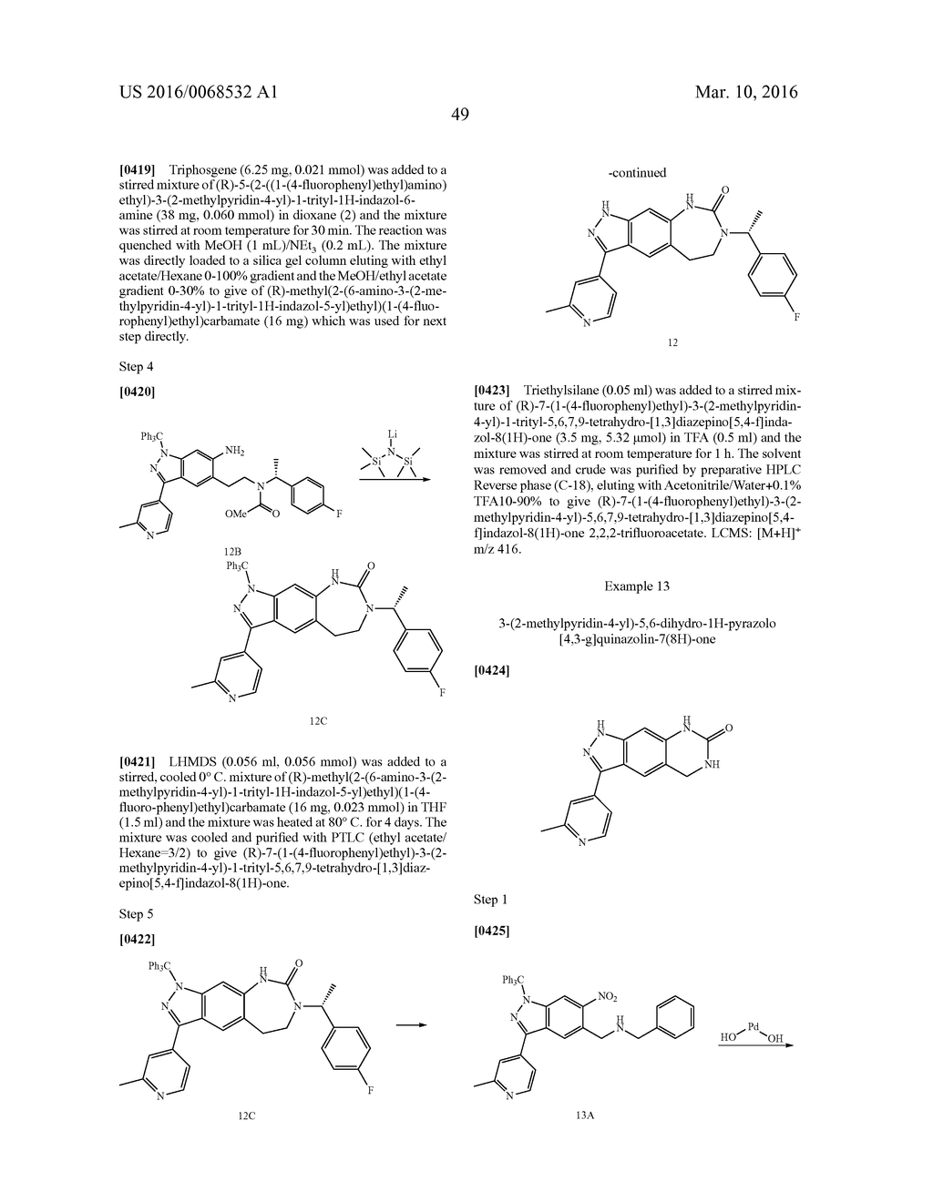 NOVEL COMPOUNDS THAT ARE ERK INHIBITORS - diagram, schematic, and image 50