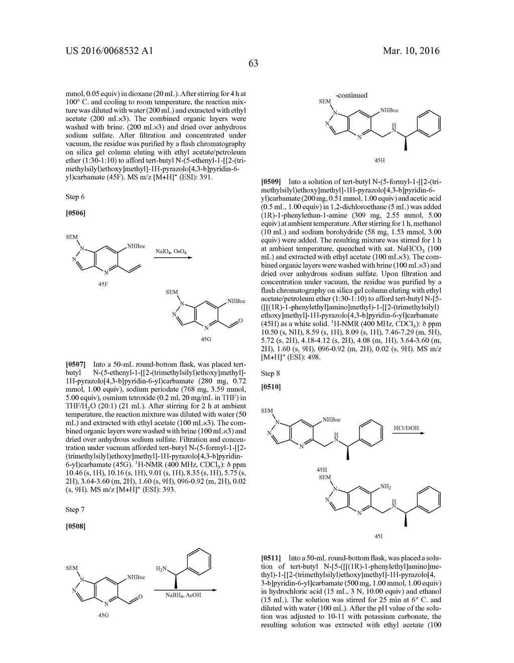 NOVEL COMPOUNDS THAT ARE ERK INHIBITORS - diagram, schematic, and image 64