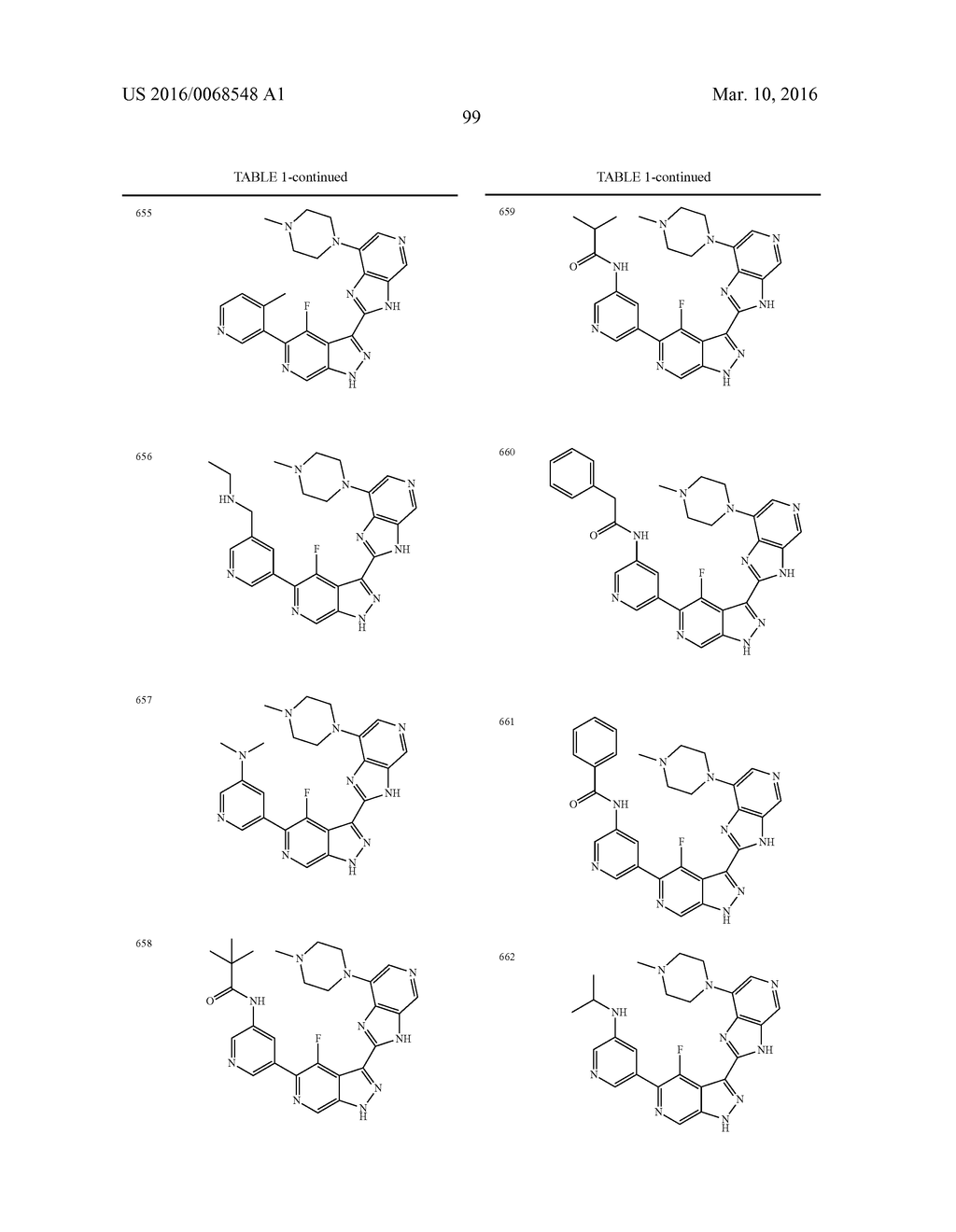 3-(3H-IMIDAZO[4,5-C]PYRIDIN-2-YL)-1H-PYRAZOLO[3,4-C]PYRIDINE AND     THERAPEUTIC USES THEREOF - diagram, schematic, and image 100