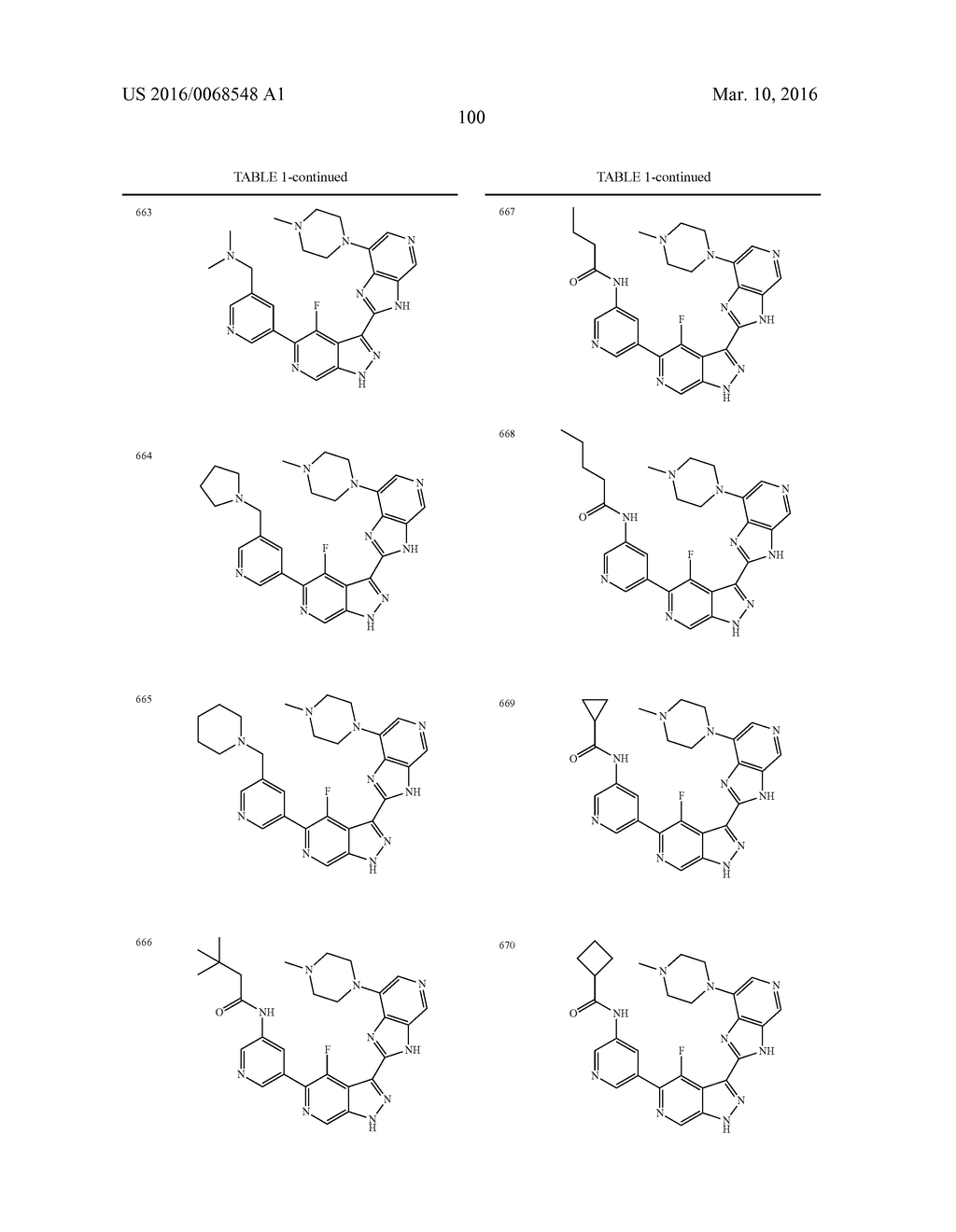 3-(3H-IMIDAZO[4,5-C]PYRIDIN-2-YL)-1H-PYRAZOLO[3,4-C]PYRIDINE AND     THERAPEUTIC USES THEREOF - diagram, schematic, and image 101