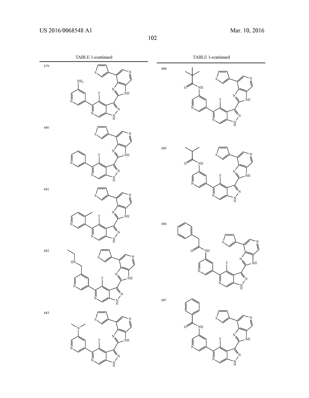 3-(3H-IMIDAZO[4,5-C]PYRIDIN-2-YL)-1H-PYRAZOLO[3,4-C]PYRIDINE AND     THERAPEUTIC USES THEREOF - diagram, schematic, and image 103