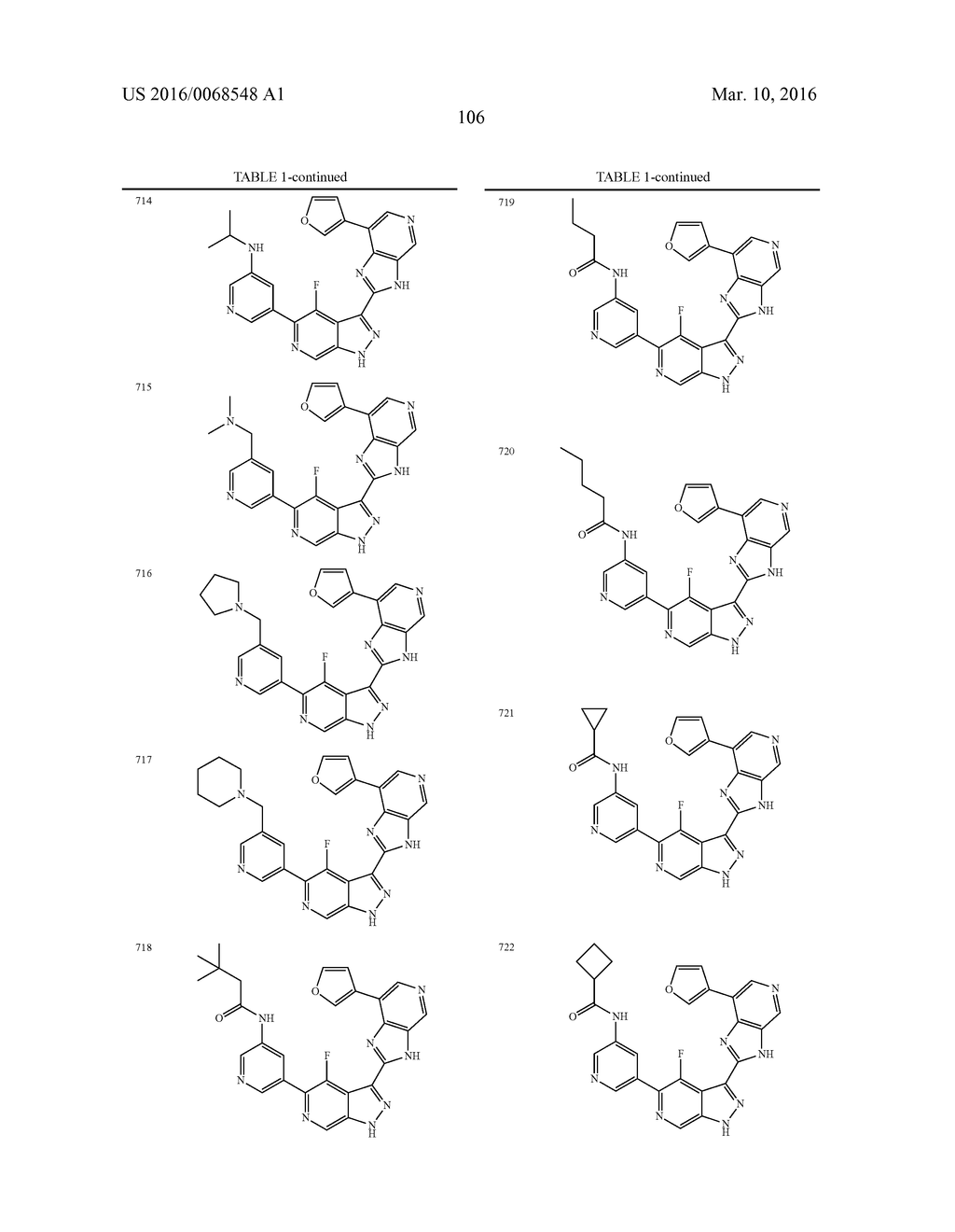 3-(3H-IMIDAZO[4,5-C]PYRIDIN-2-YL)-1H-PYRAZOLO[3,4-C]PYRIDINE AND     THERAPEUTIC USES THEREOF - diagram, schematic, and image 107