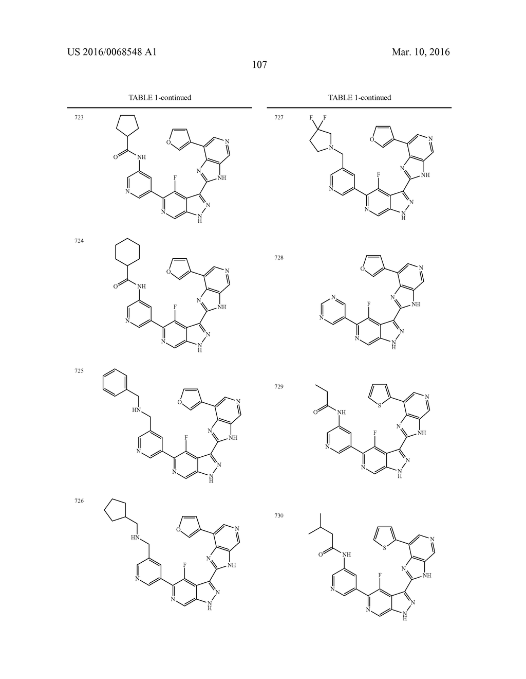 3-(3H-IMIDAZO[4,5-C]PYRIDIN-2-YL)-1H-PYRAZOLO[3,4-C]PYRIDINE AND     THERAPEUTIC USES THEREOF - diagram, schematic, and image 108