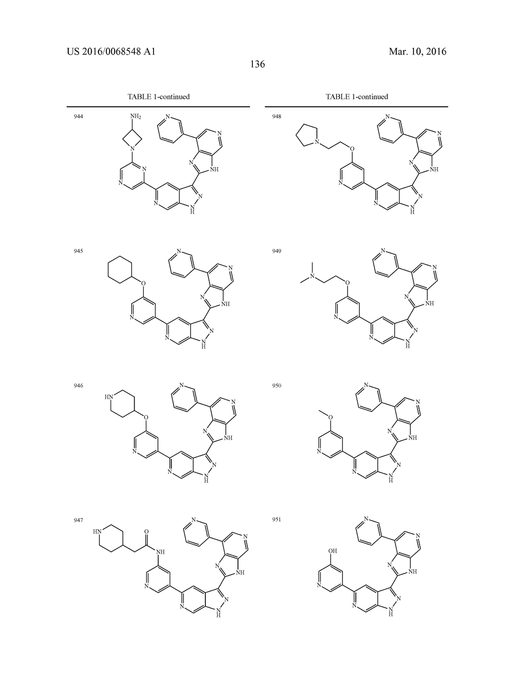 3-(3H-IMIDAZO[4,5-C]PYRIDIN-2-YL)-1H-PYRAZOLO[3,4-C]PYRIDINE AND     THERAPEUTIC USES THEREOF - diagram, schematic, and image 137