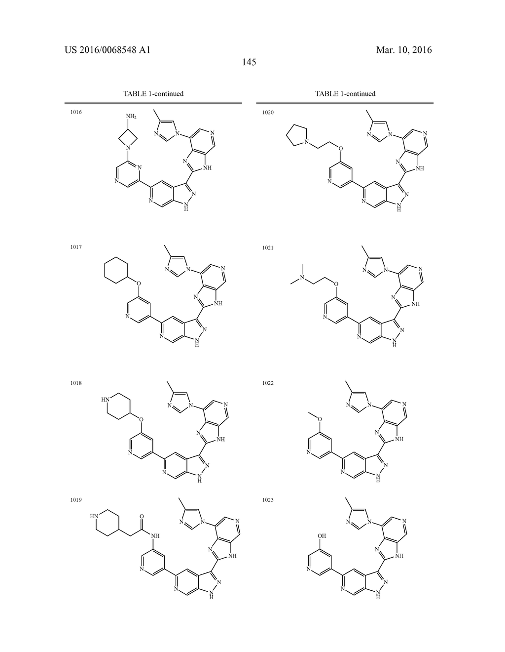 3-(3H-IMIDAZO[4,5-C]PYRIDIN-2-YL)-1H-PYRAZOLO[3,4-C]PYRIDINE AND     THERAPEUTIC USES THEREOF - diagram, schematic, and image 146