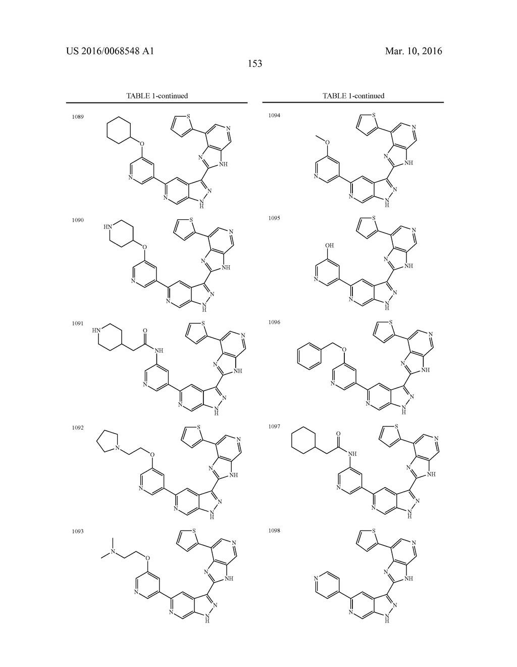 3-(3H-IMIDAZO[4,5-C]PYRIDIN-2-YL)-1H-PYRAZOLO[3,4-C]PYRIDINE AND     THERAPEUTIC USES THEREOF - diagram, schematic, and image 154