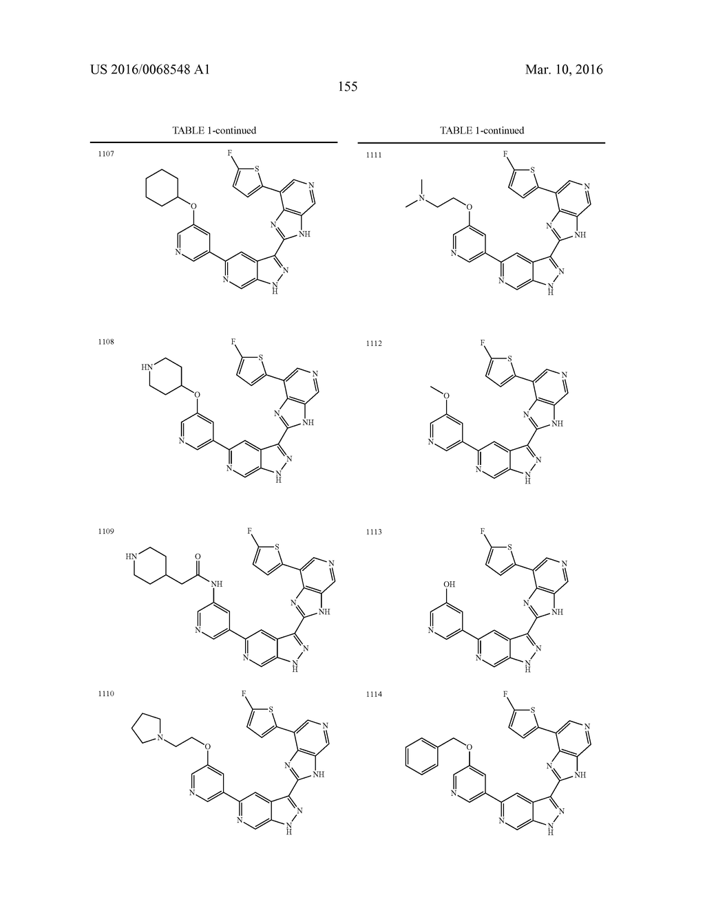 3-(3H-IMIDAZO[4,5-C]PYRIDIN-2-YL)-1H-PYRAZOLO[3,4-C]PYRIDINE AND     THERAPEUTIC USES THEREOF - diagram, schematic, and image 156