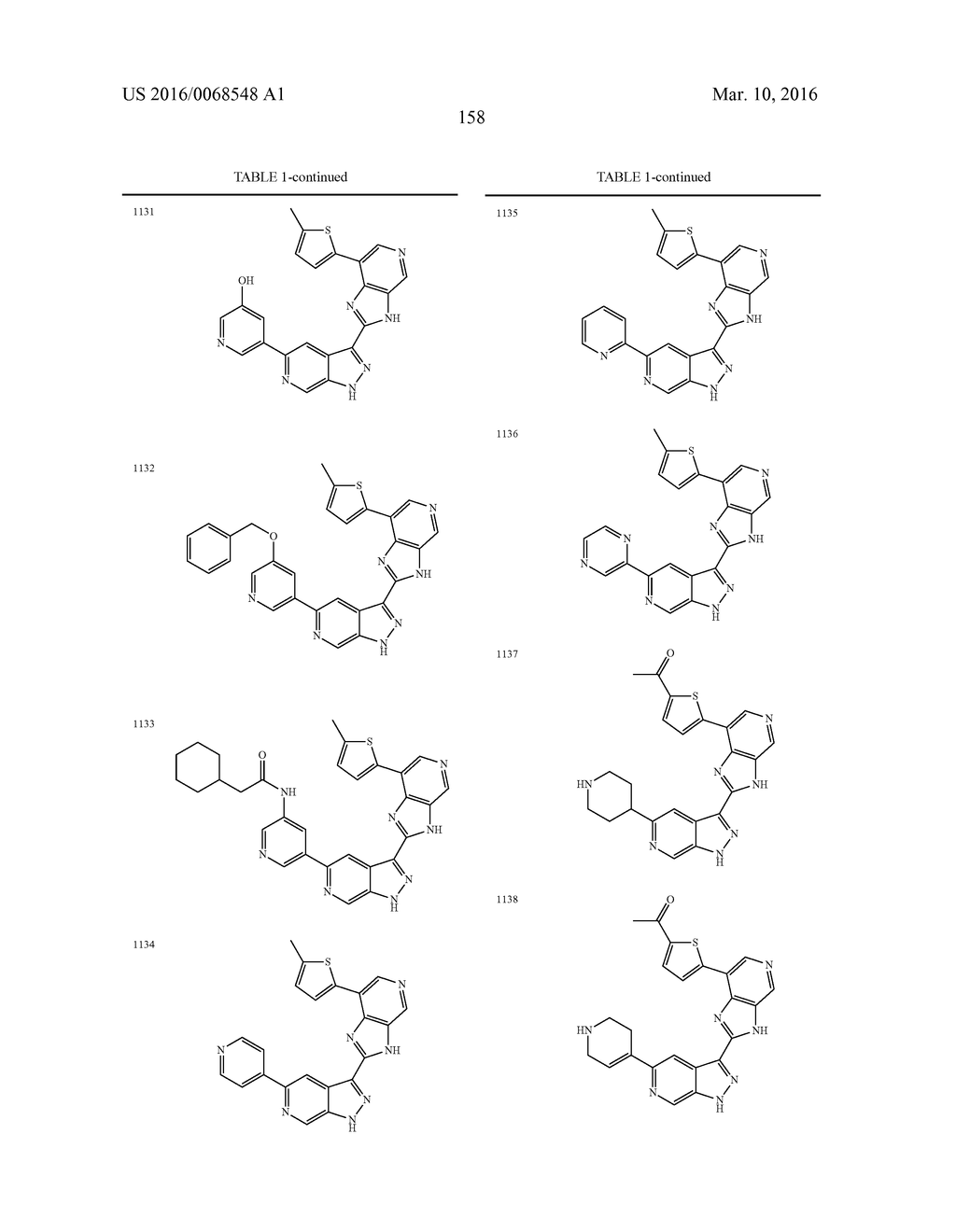 3-(3H-IMIDAZO[4,5-C]PYRIDIN-2-YL)-1H-PYRAZOLO[3,4-C]PYRIDINE AND     THERAPEUTIC USES THEREOF - diagram, schematic, and image 159