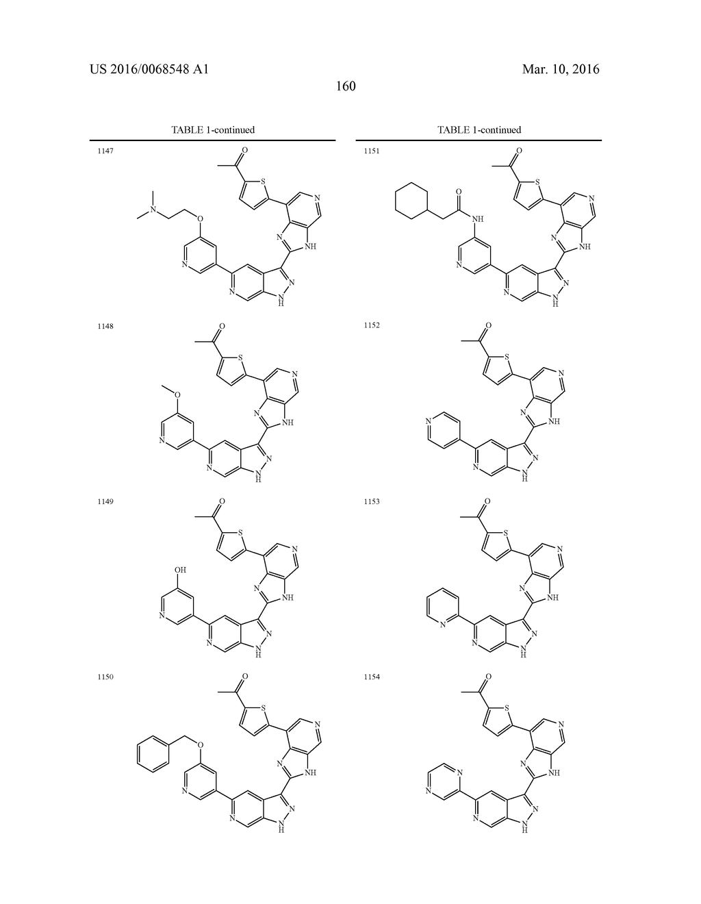 3-(3H-IMIDAZO[4,5-C]PYRIDIN-2-YL)-1H-PYRAZOLO[3,4-C]PYRIDINE AND     THERAPEUTIC USES THEREOF - diagram, schematic, and image 161