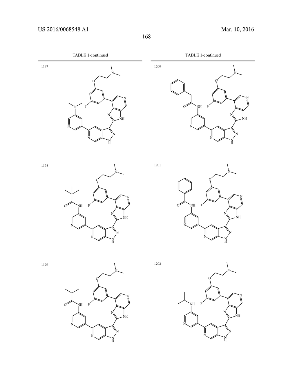 3-(3H-IMIDAZO[4,5-C]PYRIDIN-2-YL)-1H-PYRAZOLO[3,4-C]PYRIDINE AND     THERAPEUTIC USES THEREOF - diagram, schematic, and image 169