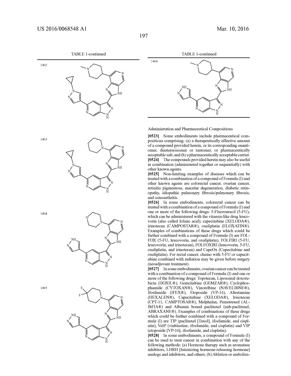 3-(3H-IMIDAZO[4,5-C]PYRIDIN-2-YL)-1H-PYRAZOLO[3,4-C]PYRIDINE AND     THERAPEUTIC USES THEREOF - diagram, schematic, and image 198