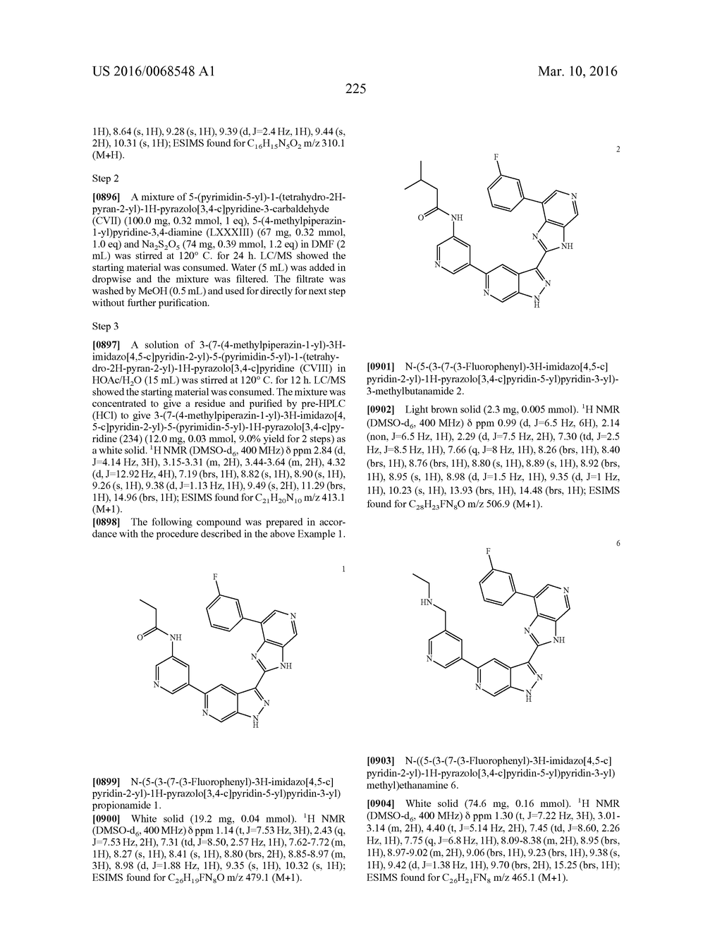 3-(3H-IMIDAZO[4,5-C]PYRIDIN-2-YL)-1H-PYRAZOLO[3,4-C]PYRIDINE AND     THERAPEUTIC USES THEREOF - diagram, schematic, and image 226