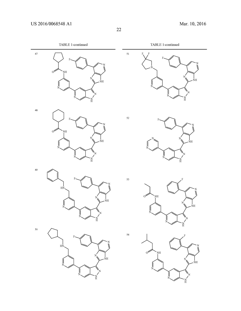 3-(3H-IMIDAZO[4,5-C]PYRIDIN-2-YL)-1H-PYRAZOLO[3,4-C]PYRIDINE AND     THERAPEUTIC USES THEREOF - diagram, schematic, and image 23
