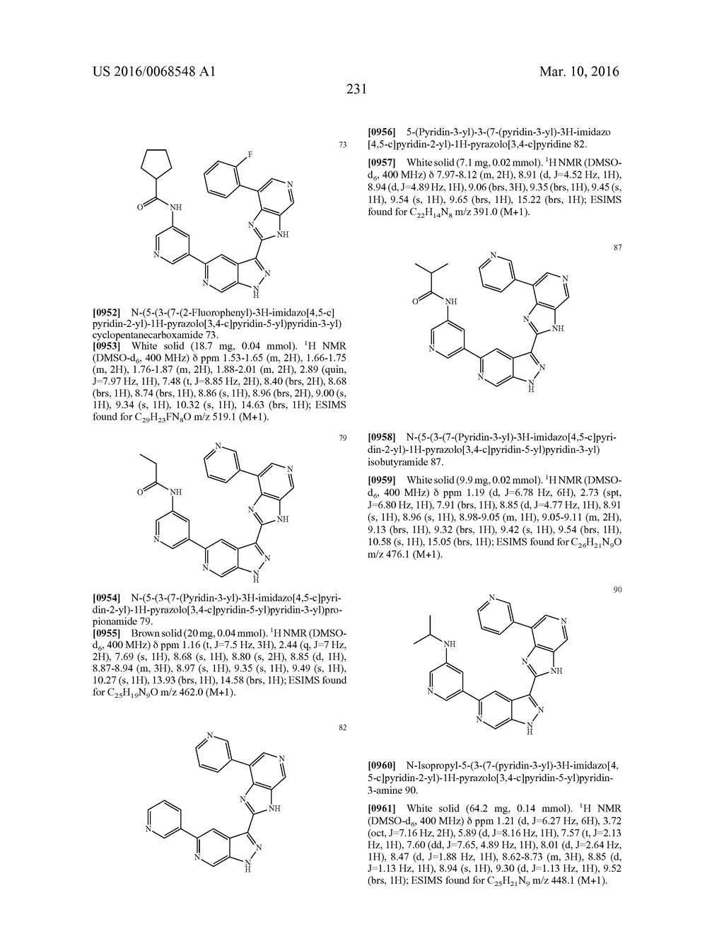 3-(3H-IMIDAZO[4,5-C]PYRIDIN-2-YL)-1H-PYRAZOLO[3,4-C]PYRIDINE AND     THERAPEUTIC USES THEREOF - diagram, schematic, and image 232