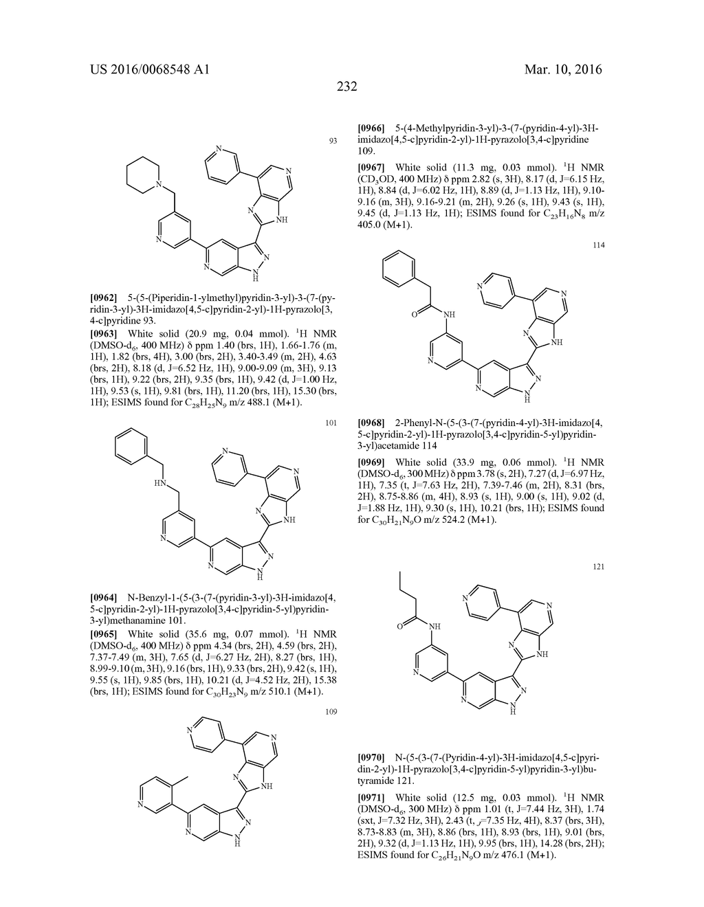 3-(3H-IMIDAZO[4,5-C]PYRIDIN-2-YL)-1H-PYRAZOLO[3,4-C]PYRIDINE AND     THERAPEUTIC USES THEREOF - diagram, schematic, and image 233
