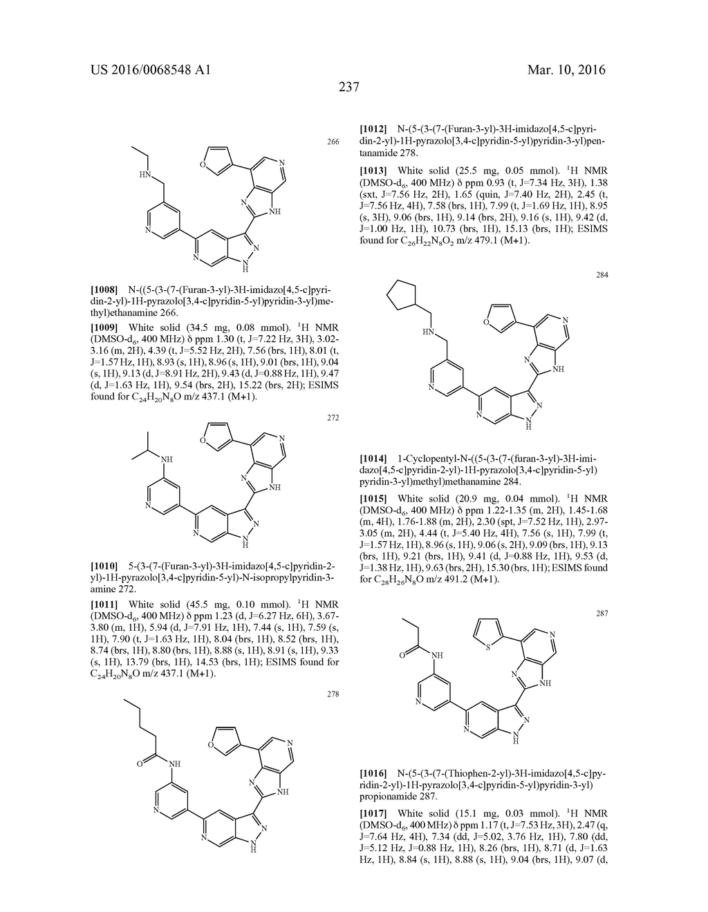 3-(3H-IMIDAZO[4,5-C]PYRIDIN-2-YL)-1H-PYRAZOLO[3,4-C]PYRIDINE AND     THERAPEUTIC USES THEREOF - diagram, schematic, and image 238