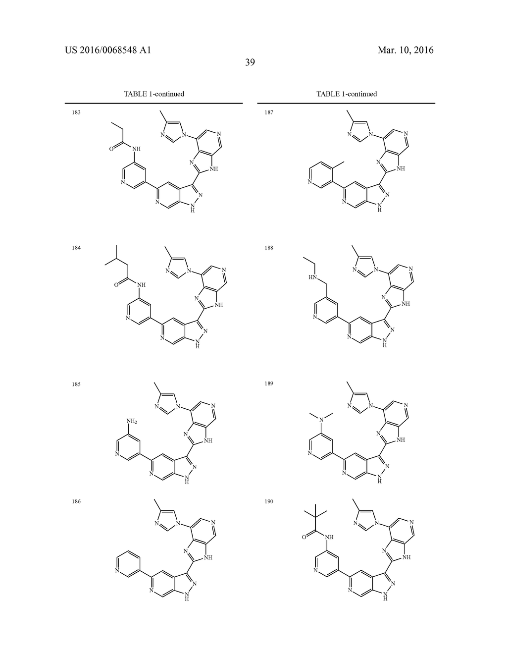 3-(3H-IMIDAZO[4,5-C]PYRIDIN-2-YL)-1H-PYRAZOLO[3,4-C]PYRIDINE AND     THERAPEUTIC USES THEREOF - diagram, schematic, and image 40