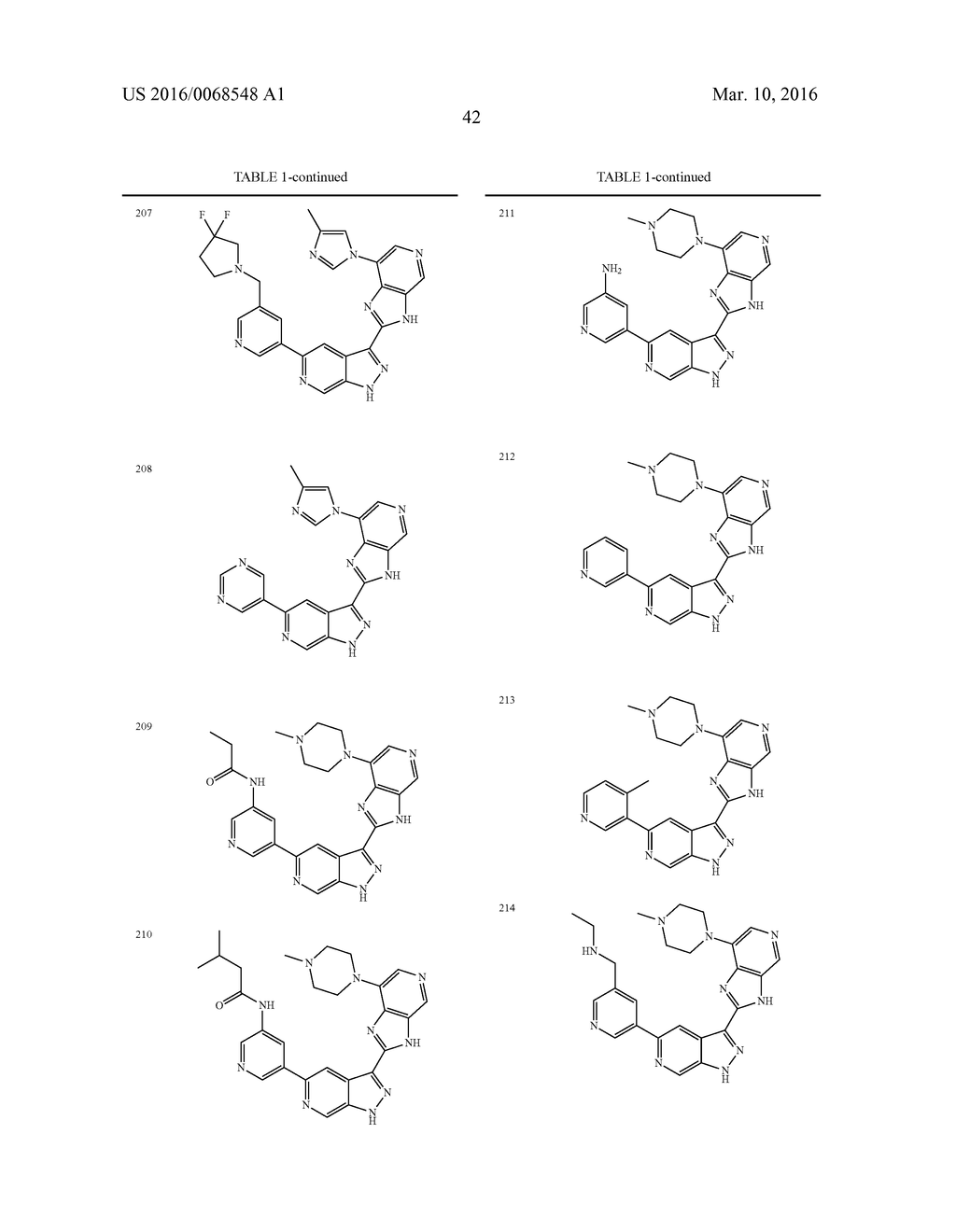 3-(3H-IMIDAZO[4,5-C]PYRIDIN-2-YL)-1H-PYRAZOLO[3,4-C]PYRIDINE AND     THERAPEUTIC USES THEREOF - diagram, schematic, and image 43