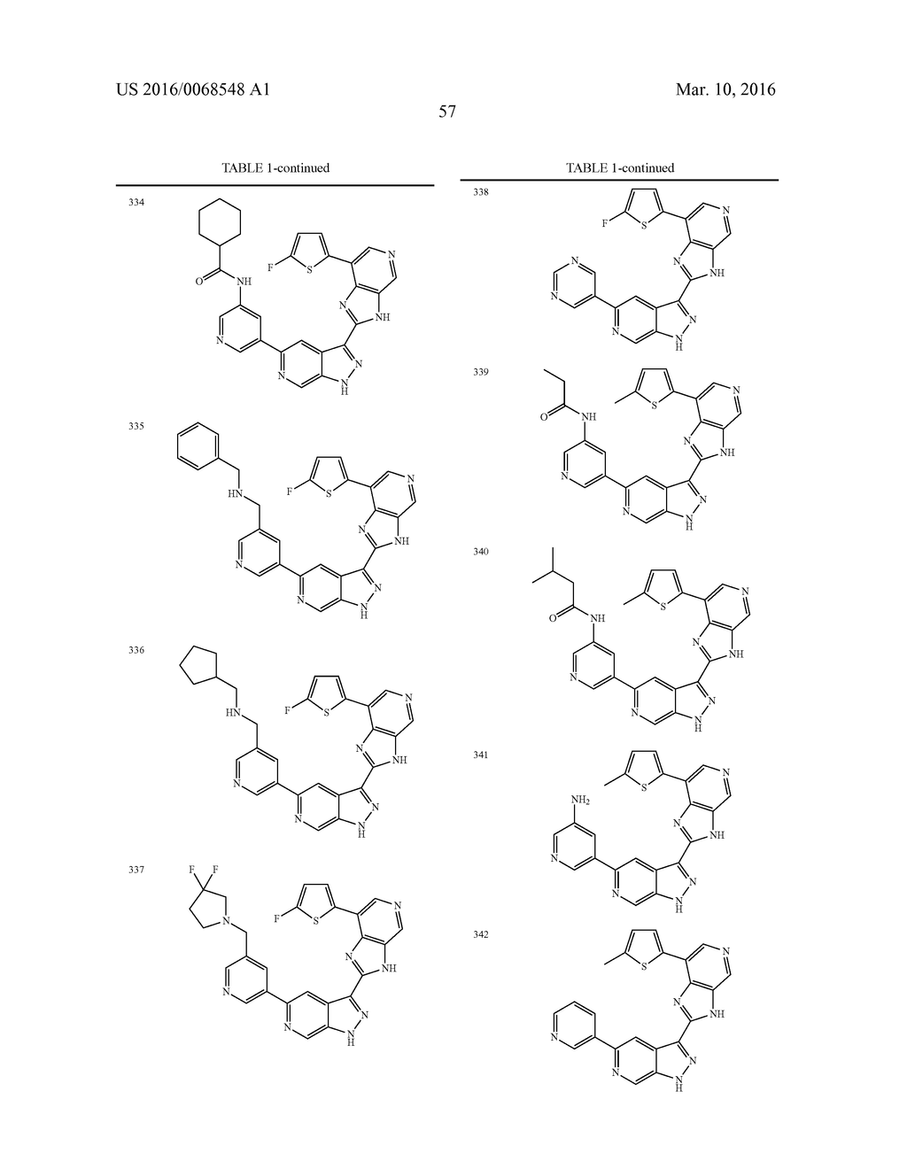 3-(3H-IMIDAZO[4,5-C]PYRIDIN-2-YL)-1H-PYRAZOLO[3,4-C]PYRIDINE AND     THERAPEUTIC USES THEREOF - diagram, schematic, and image 58