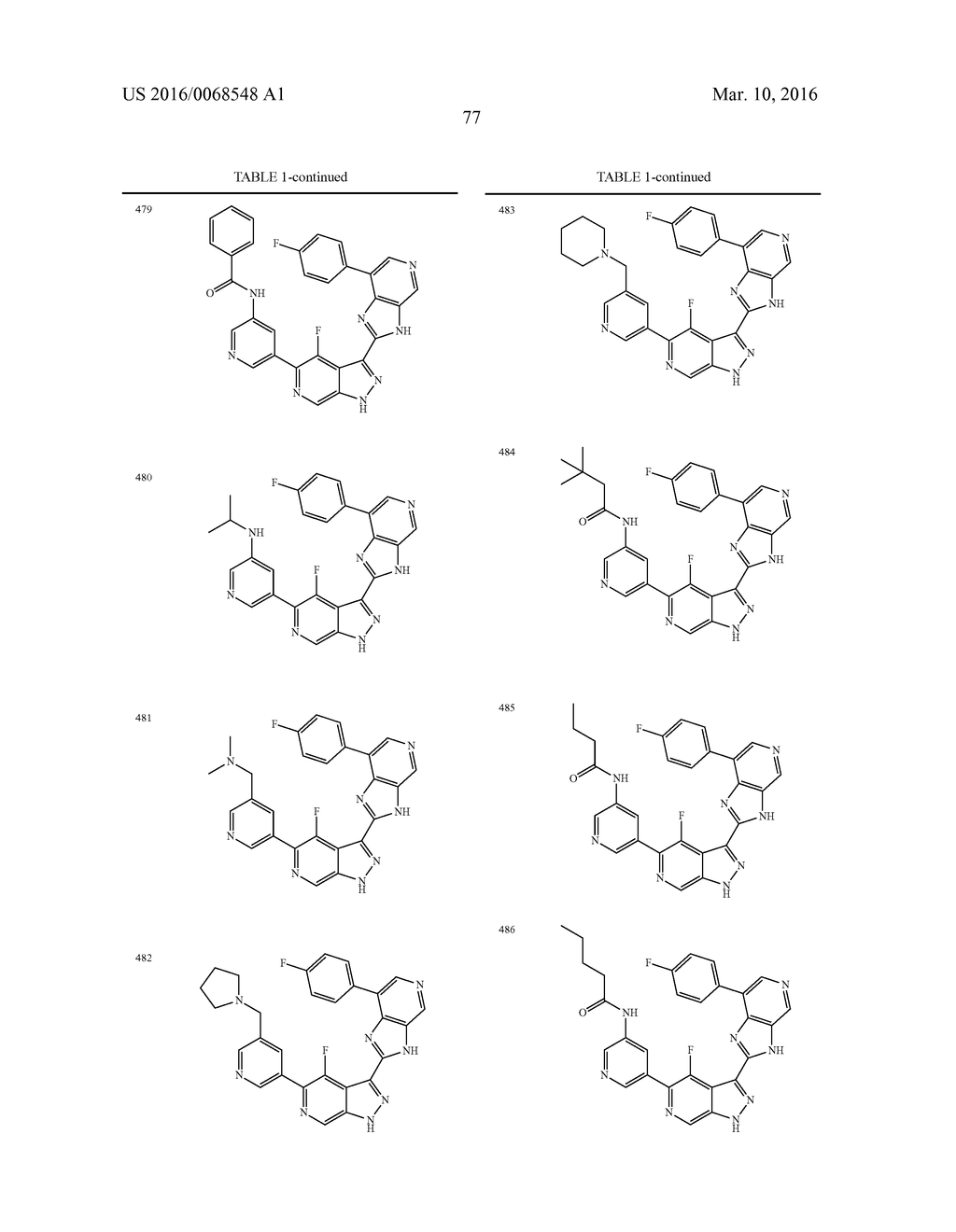 3-(3H-IMIDAZO[4,5-C]PYRIDIN-2-YL)-1H-PYRAZOLO[3,4-C]PYRIDINE AND     THERAPEUTIC USES THEREOF - diagram, schematic, and image 78