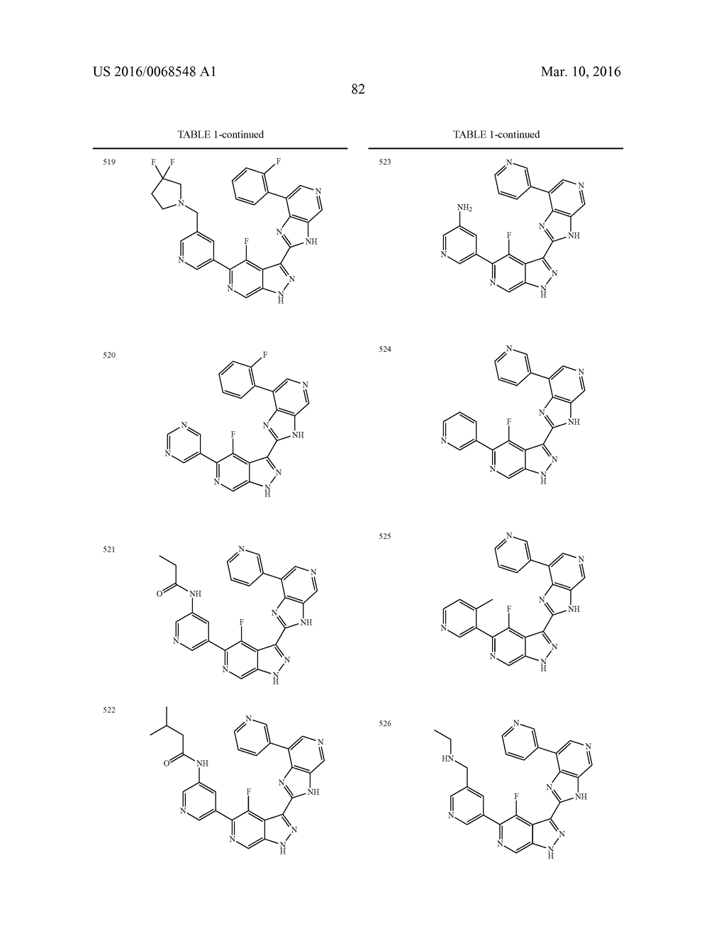 3-(3H-IMIDAZO[4,5-C]PYRIDIN-2-YL)-1H-PYRAZOLO[3,4-C]PYRIDINE AND     THERAPEUTIC USES THEREOF - diagram, schematic, and image 83