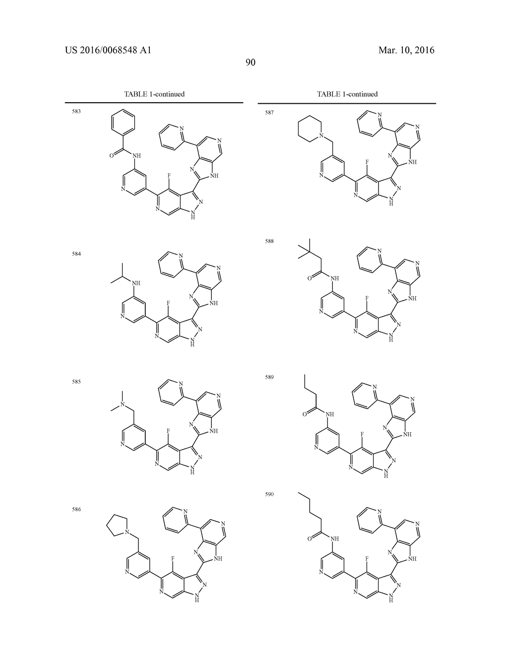 3-(3H-IMIDAZO[4,5-C]PYRIDIN-2-YL)-1H-PYRAZOLO[3,4-C]PYRIDINE AND     THERAPEUTIC USES THEREOF - diagram, schematic, and image 91