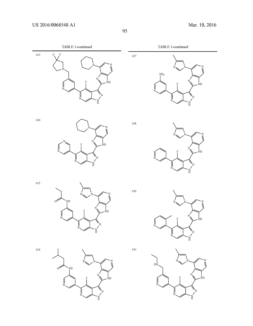 3-(3H-IMIDAZO[4,5-C]PYRIDIN-2-YL)-1H-PYRAZOLO[3,4-C]PYRIDINE AND     THERAPEUTIC USES THEREOF - diagram, schematic, and image 96