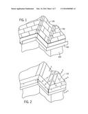 CONSTRUCTION SYSTEM FOR RELEASING MOISTURE FROM A HIP, VALLEY OR GABLE     ROOF diagram and image