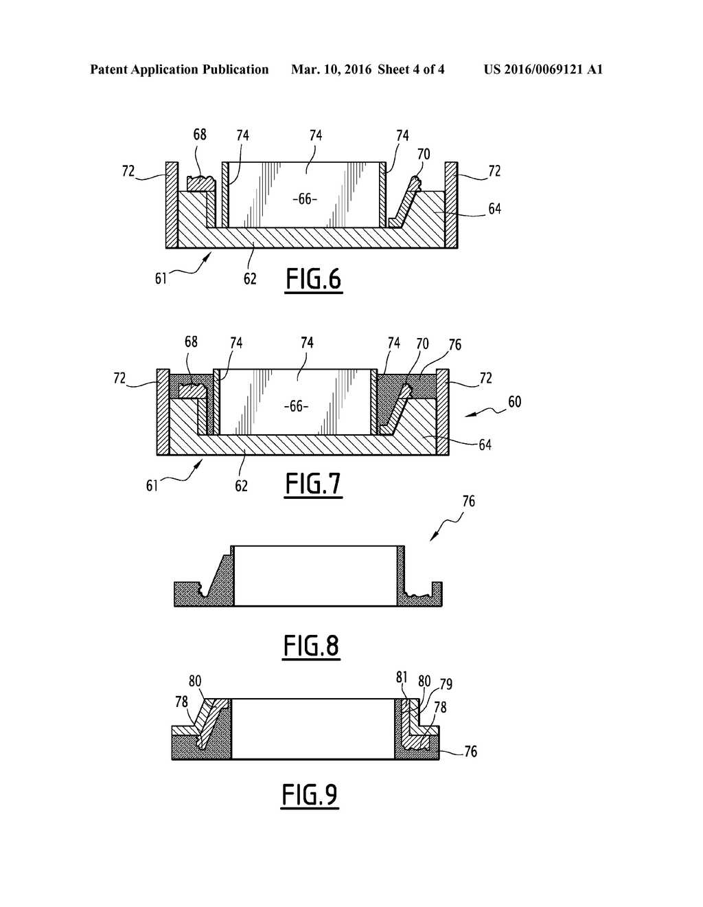 One-piece framing device for a window-type opening, method for the     installation thereof and production method thereof - diagram, schematic, and image 05