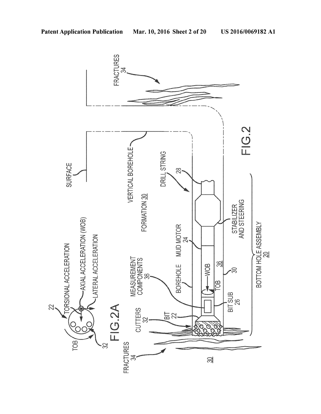 APPARATUS AND METHOD USING MEASUREMENTS TAKEN WHILE DRILLING TO MAP     MECHANICAL BOUNDARIES AND MECHANICAL ROCK PROPERTIES ALONG A BOREHOLE - diagram, schematic, and image 03