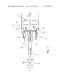 DEVICE FOR BURNING PRE-MIXED GAS diagram and image