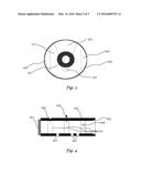 MECHANICAL SYSTEM FOR CENTERING AND HOLDING A COAX CONDUCTOR IN THE CENTER     OF AN OUTER CONDUCTOR diagram and image