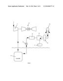 Process for testing a compressor or a combustor of a gas turbine engine     using a large compressed air storage reservoir diagram and image