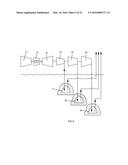 Process for testing a compressor or a combustor of a gas turbine engine     using a large compressed air storage reservoir diagram and image