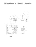 Process for testing a compressor or a combustor of a gas turbine engine     using a large compressed air storage reservoir diagram and image