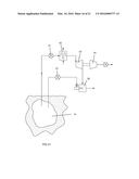 Process for testing a compressor or a combustor of a gas turbine engine     using a large compressed air storage reservoir diagram and image