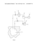 Process for testing a compressor or a combustor of a gas turbine engine     using a large compressed air storage reservoir diagram and image