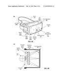 CORRECTIVE OPTICS FOR REDUCING FIXED PATTERN NOISE IN A VIRTUAL REALITY     HEADSET diagram and image