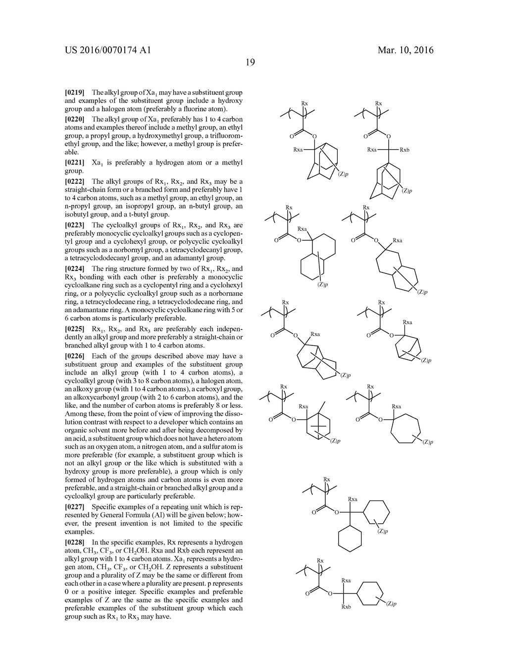 PATTERN FORMING METHOD, ACTIVE LIGHT SENSITIVE OR RADIATION SENSITIVE     RESIN COMPOSITION, ACTIVE LIGHT SENSITIVE OR RADIATION SENSITIVE FILM,     METHOD FOR MANUFACTURING ELECTRONIC DEVICE, AND ELECTRONIC DEVICE - diagram, schematic, and image 20