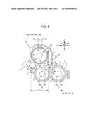 DEVELOPING DEVICE, VISIBLE-IMAGE-FORMING DEVICE, AND IMAGE FORMING     APPARATUS diagram and image