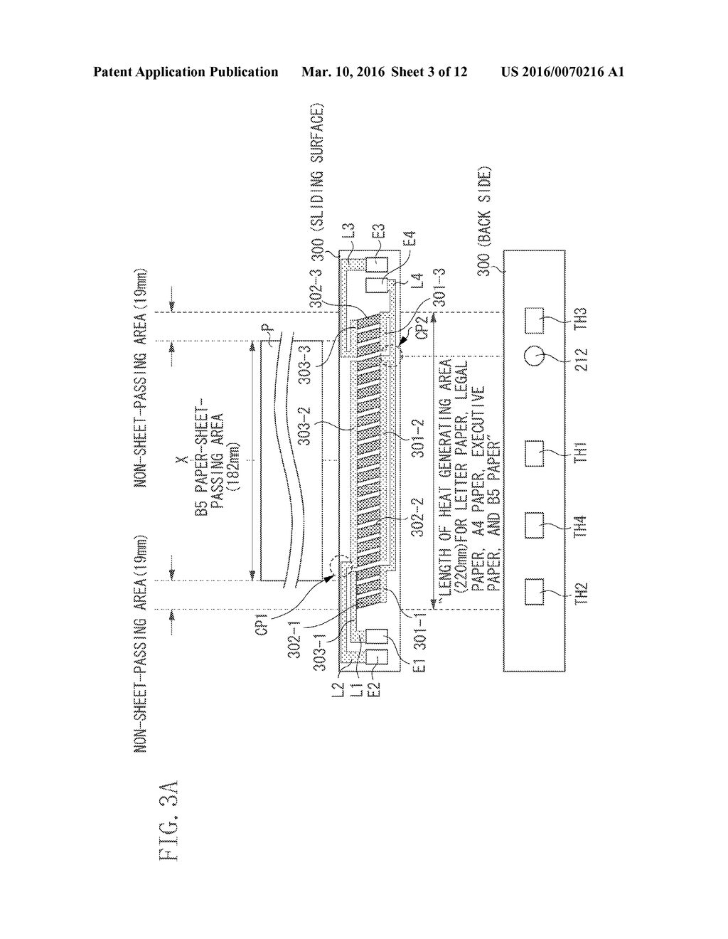 HEATER AND IMAGE HEATING DEVICE MOUNTED WITH HEATER - diagram, schematic, and image 04