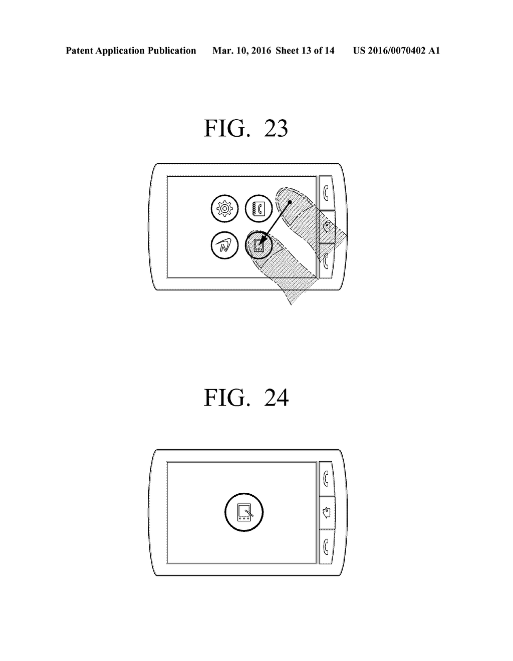 METHOD OF INPUTTING USER COMMAND AND ELECTRONIC APPARATUS USING THE SAME - diagram, schematic, and image 14