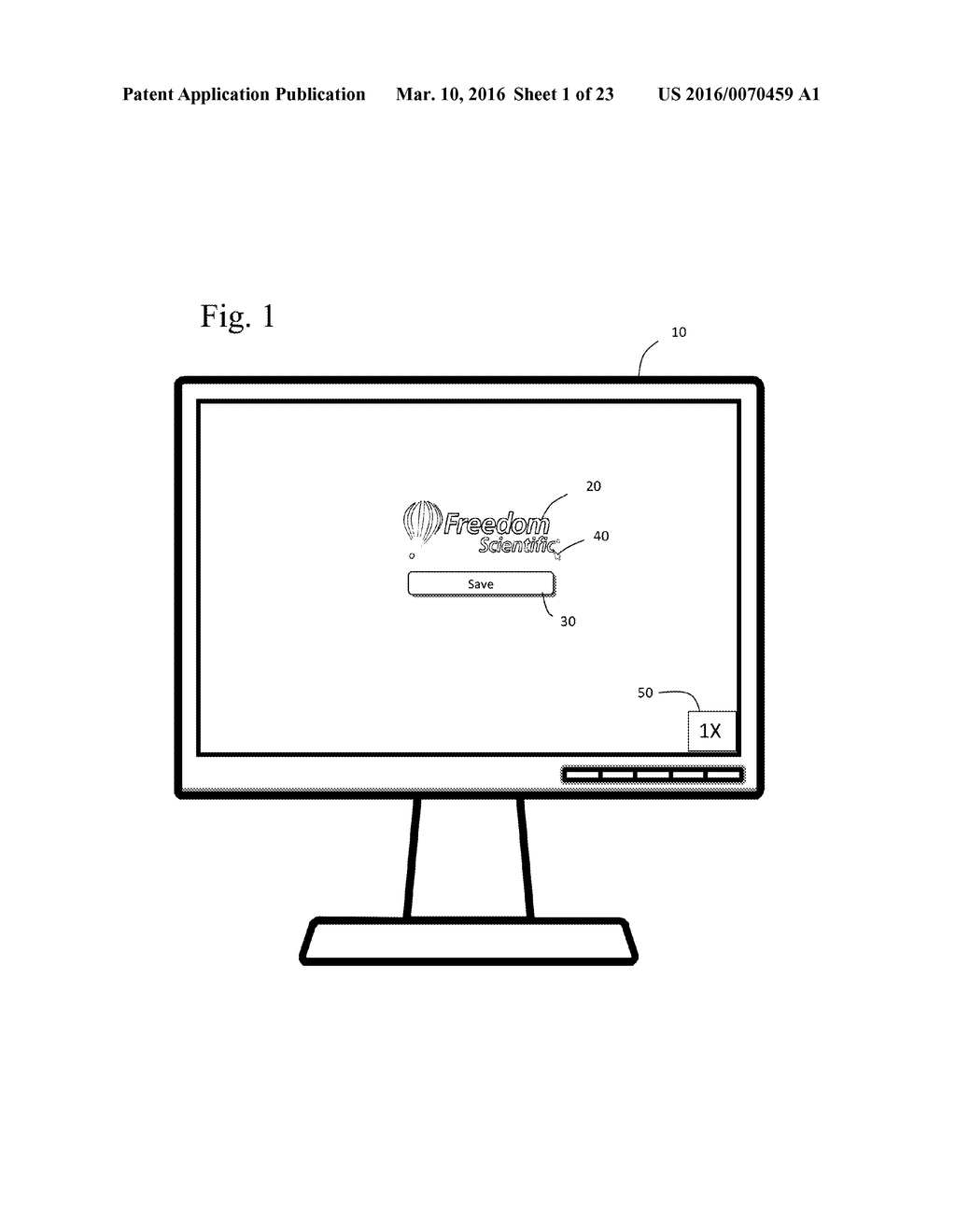 MAGNIFICATION INTERFACE WITH INDEPENDENT POINTER SIZING - diagram, schematic, and image 02