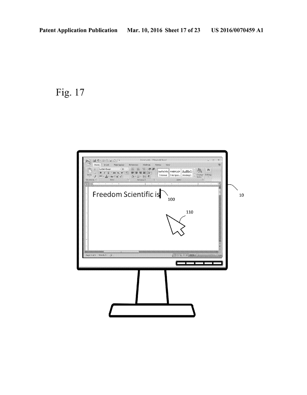 MAGNIFICATION INTERFACE WITH INDEPENDENT POINTER SIZING - diagram, schematic, and image 18