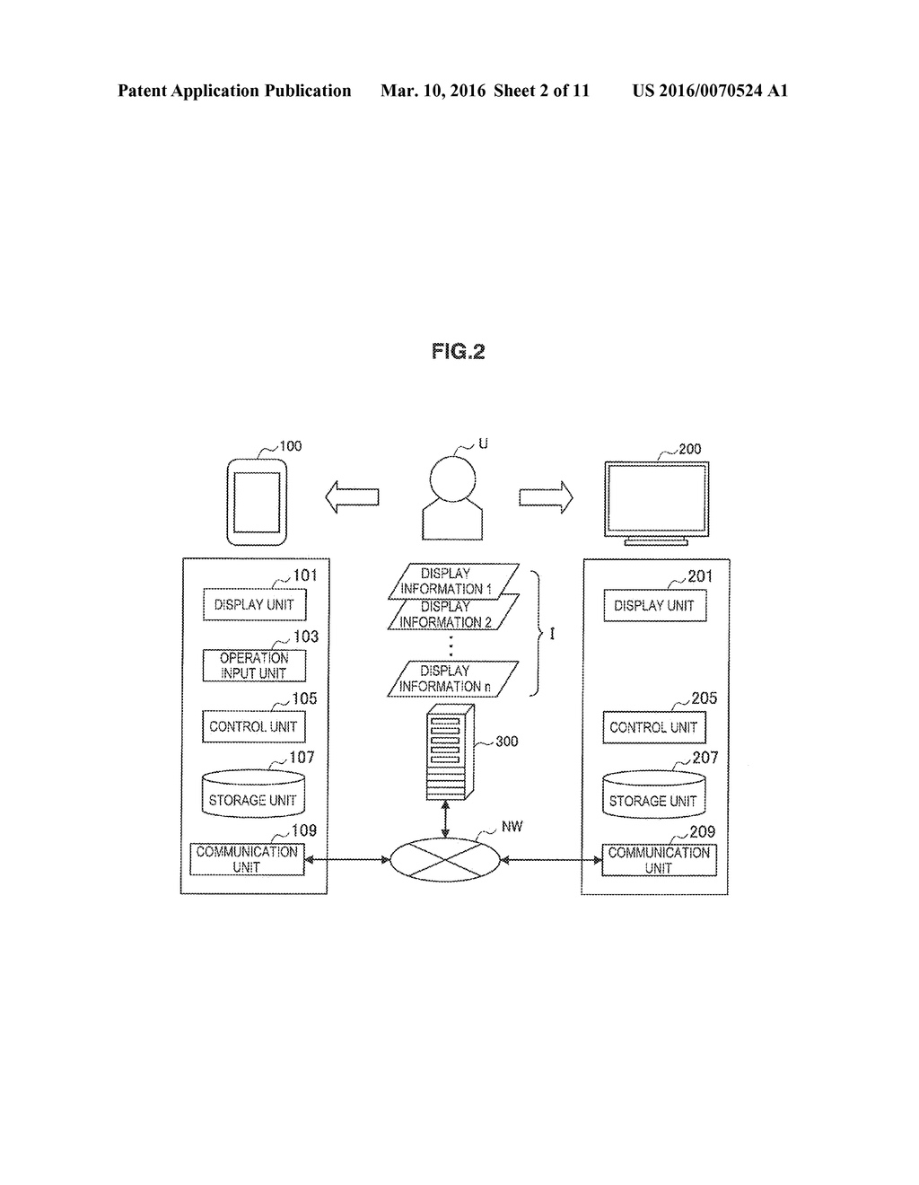 LINKED DISPLAY SYSTEM, LINKED DISPLAY METHOD AND PROGRAM - diagram, schematic, and image 03