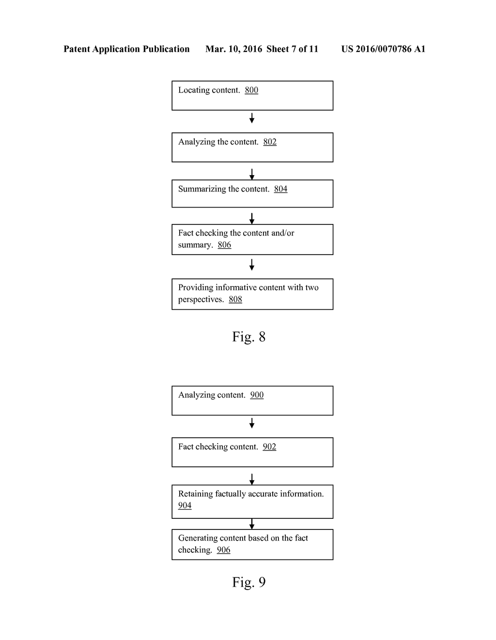 OPTIMIZED SOCIAL NETWORKING SUMMARIZING METHOD AND SYSTEM UTILIZING FACT     CHECKING - diagram, schematic, and image 08