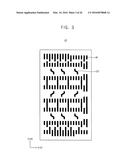 METHOD OF DECOMPOSING LAYOUT OF SEMICONDUCTOR DEVICE FOR QUADRUPLE     PATTERNING TECHNOLOGY PROCESS AND METHOD OF MANUFACTURING SEMICONDUCTOR     DEVICE USING THE SAME diagram and image