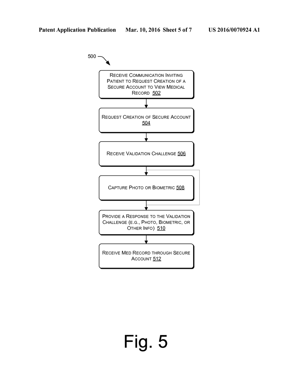 Virtual-Account-Initiated Communication of Protected Information - diagram, schematic, and image 06